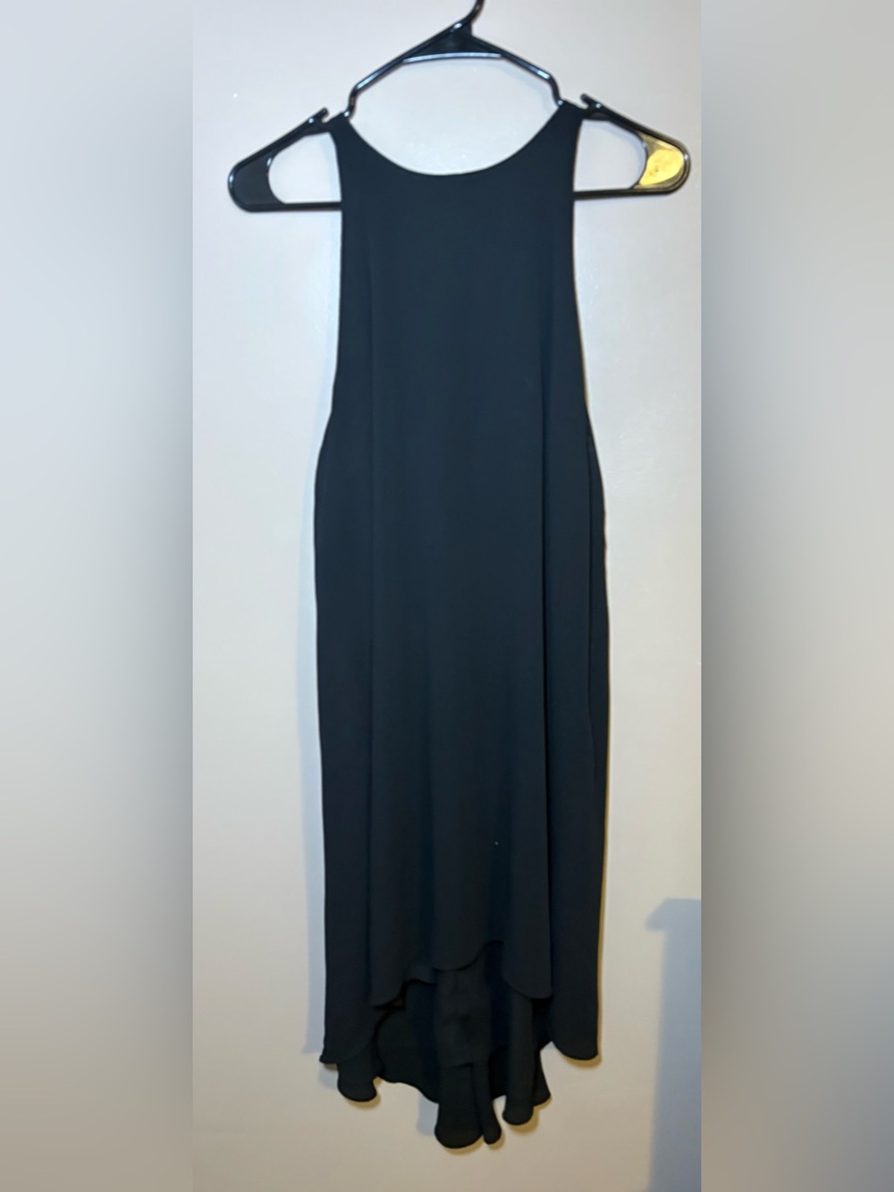 Women's Black high-low dress